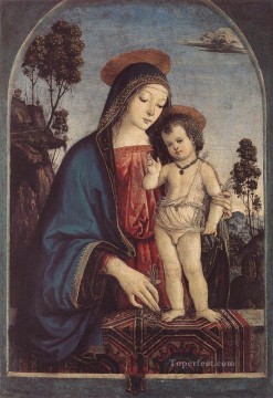 La Virgen y el Niño Renacimiento Pinturicchio Pinturas al óleo